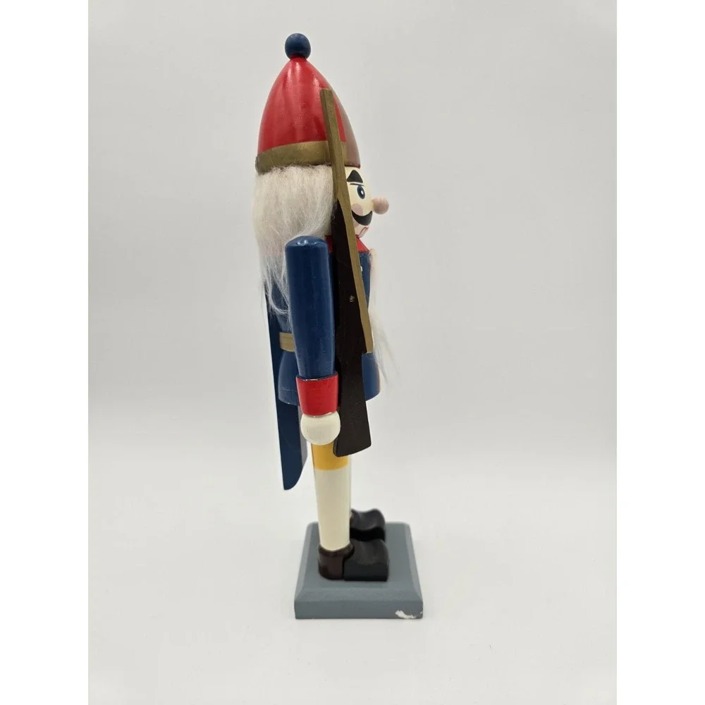 Vintage‎ Nutcracker Soldier Wooden 13